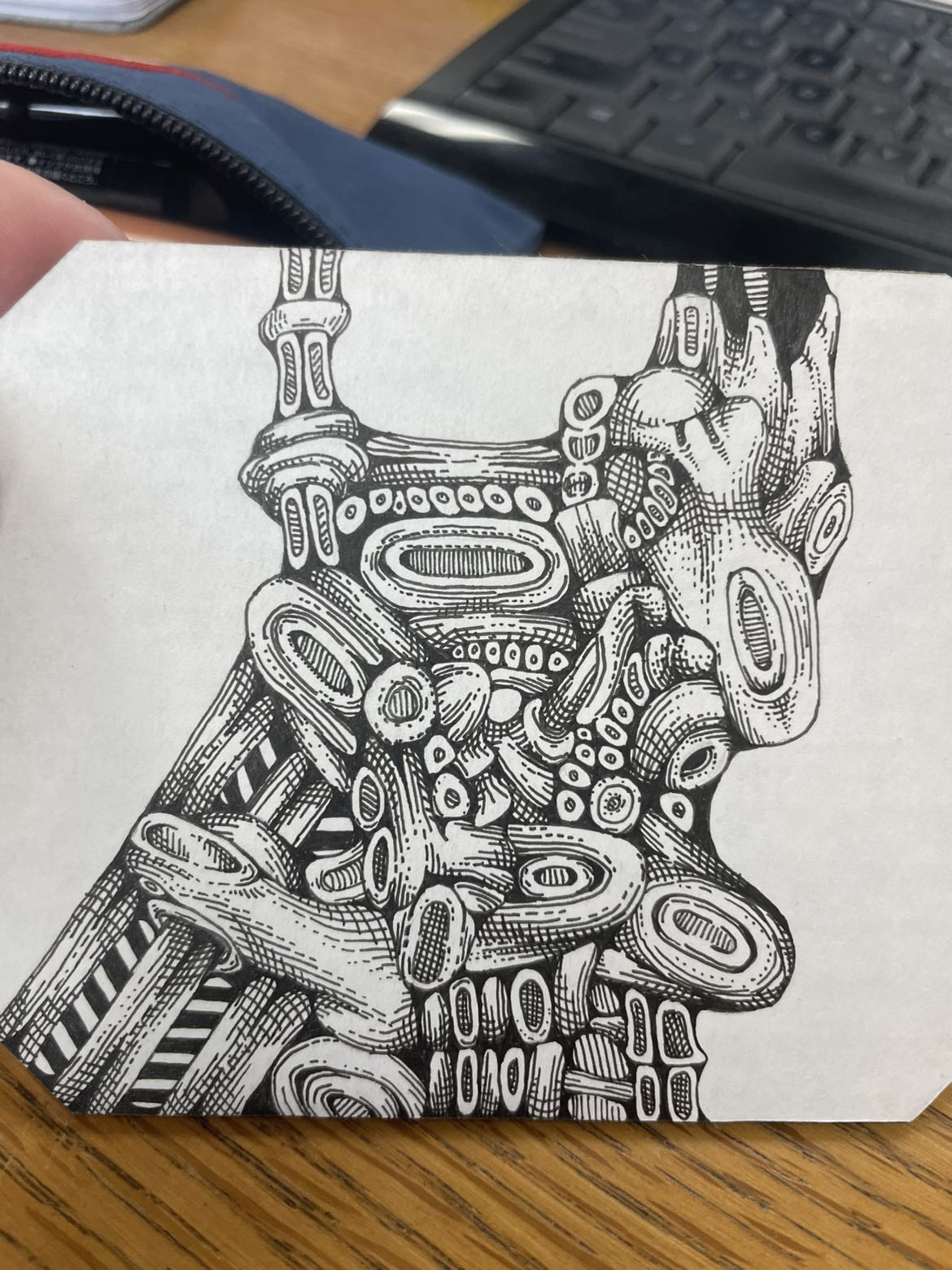 Cardboard Drawing